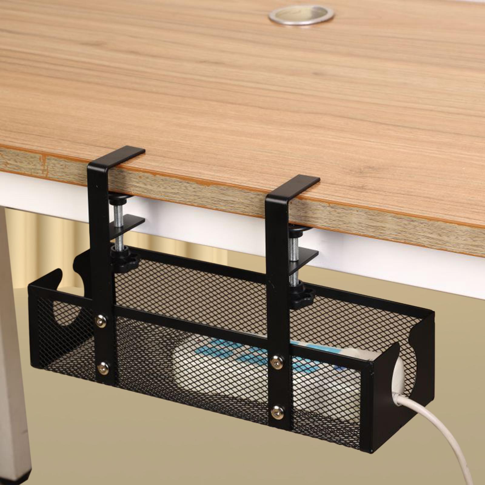 Cable Tray Under Desk - Organizzatore di cavi in metallo sotto