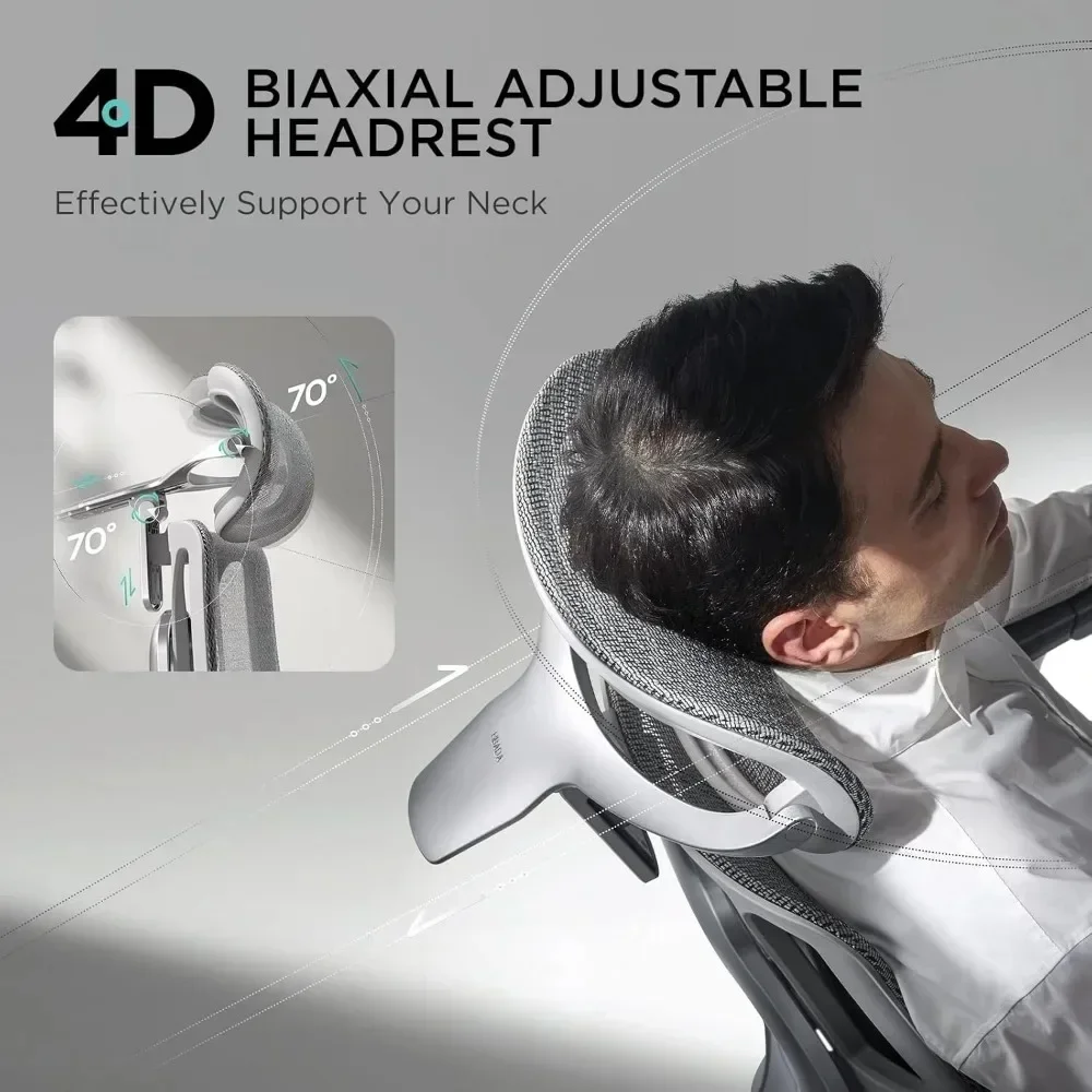 Office Furniture Zone - Sedia da Ufficio Ergonomica E3 con