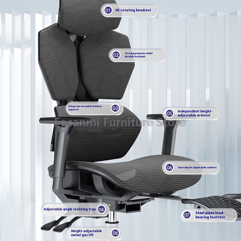 Sedia da ufficio ergonomica co - Office Furniture Zone recensione e prezzo