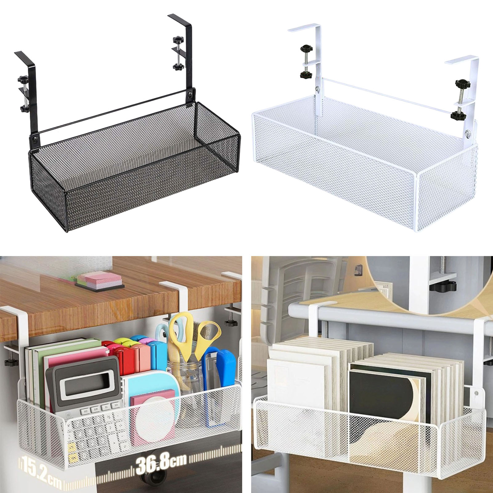 Organizzatore di cavi in metal - Cable Tray Under Desk recensione e prezzo