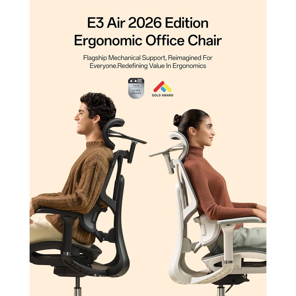 Sedia da Ufficio Ergonomica E3 - Office Furniture Zone recensione e prezzo